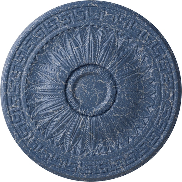 Ekena Millwork Randee Ceiling Medallion (Fits Canopies up to 3 7/8"), 20"OD x 1 3/8"P, Americana Crackle CM20HAAMC - main